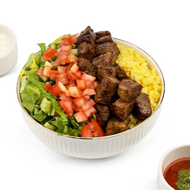 Gyro Over Rice Bowl